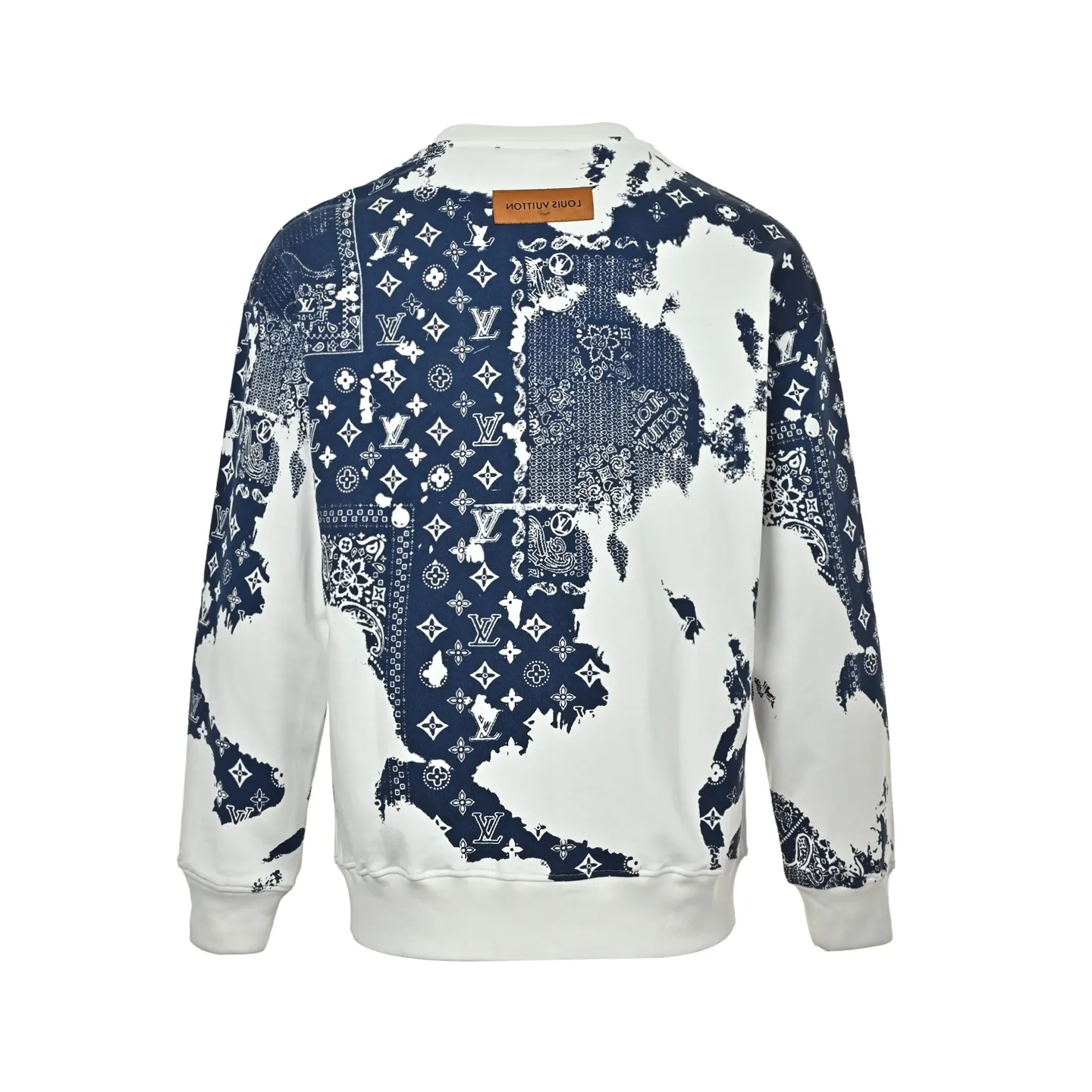 Louis Vuitton/Louis Vuitton 25Fw Cashew Flower Series crew neck sweatshirt